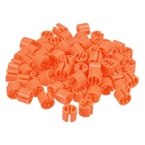 Marcadores para colgar ropa uxcell de 3,5 mm, clips de codificación eficientes
