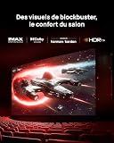 XGIMI Horizon 20 4K RGB Triple Laser Home Projector, 3200 ISO Lumens, Google TV with Licensed Netflix, Optical Zoom & Lens Shift, IMAX Enhanced, Dolby Vision, 300" Display, 240Hz, 1ms Input Lag - 4