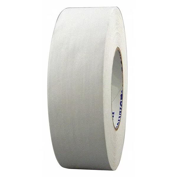 MOLLIFII Gaffers Tape, 11.5 mil, 1 in x 55 yd, White, Mfr: 510-A