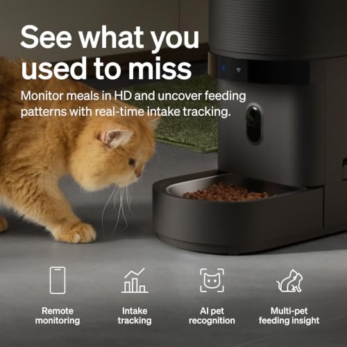 PETLIBRO Automatic Cat Feeder with Camera, Scale AI Smart Food Intake Track by PETLIBRO - Used condition - Image 6