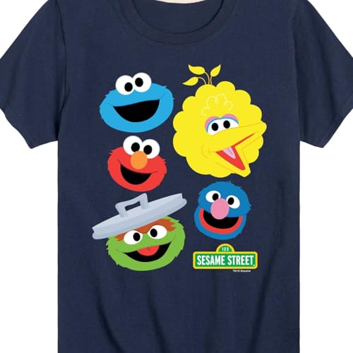 Sesame Street - Group with Logo - Toddler and Youth Short Sleeve Graphic T-Shirt3