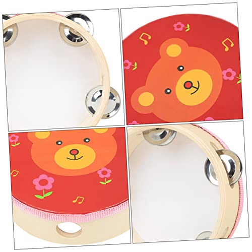 BIUDECO Crianças Batendo Palmas Pandeiro Brinquedos Para Crianças Brinquedo Infantil Pandeiros Pande