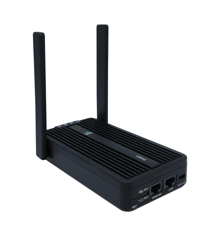 InHand Networks CR602,5G Cellular Router WiFi 7,10000mAh, Dual SIM & eSIM...