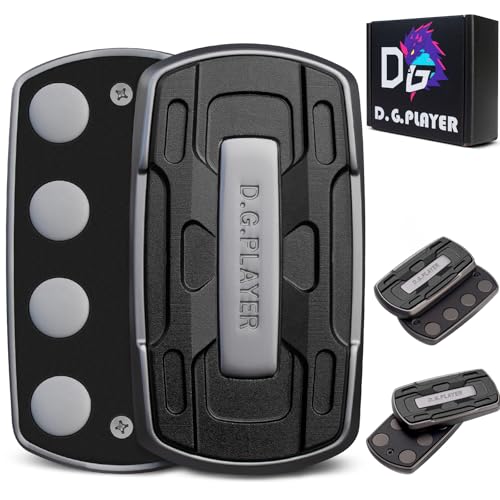 Fidget Toys Adults - Sound & Silent Handheld Cool Fidget Slider - Metal Sensory Toys for Adults Stress Relief, Focused, Anxiety, Time Passing - Travel, Classroom, Office, Car, Home (Black)