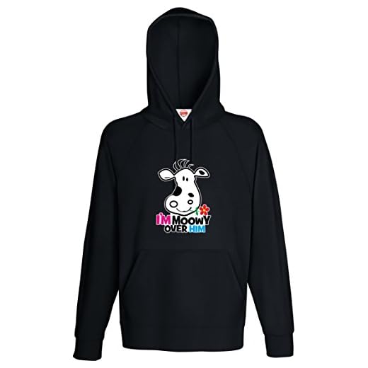 Im Moowy Over Honom jul alla hjärtans dag flickvän pojkvän fru man hoodie