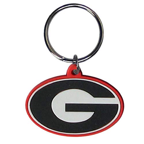 NCAA Siskiyou Sports Fan Shop Georgia Bulldogs Flex Key Chain