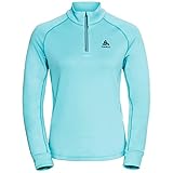 Odlo Damen BERRA Midlayer mit 1/2-Reißverschluss, Blue Radiance, L