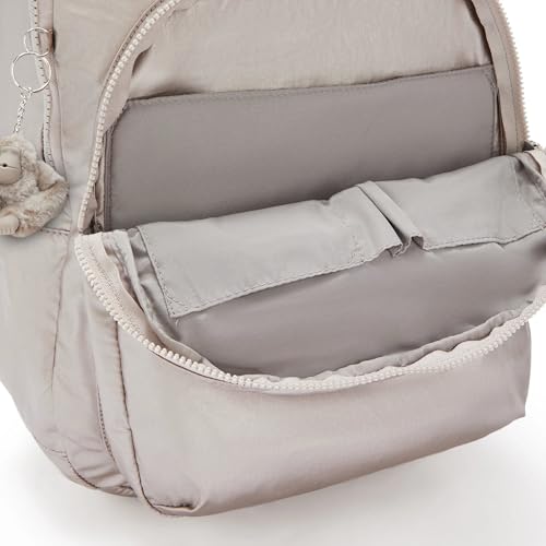 Image of Kipling Women's Seoul Extra Large 17 inch Laptop Backpack, Durable, Roomy with Padded Shoulder Straps, Bag