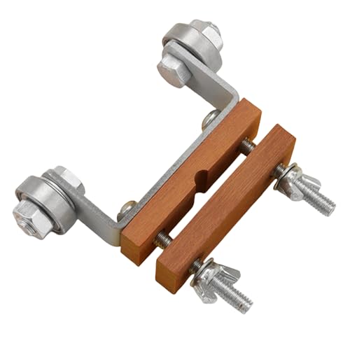 BinZyronic 角度ガイドカッターグラインダーホルダー ? 調整可能で彫刻刃の固定とシャープニングに最適、家庭用および屋外用途