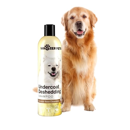Wagzer Deshedding Dog Shampoo, Dog Shampoo for Shedding, Concentrate
