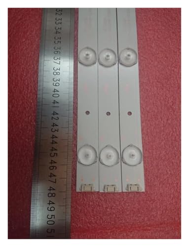 Tira de LED para iluminación trasera con disipación de aluminio para 49E360E 3