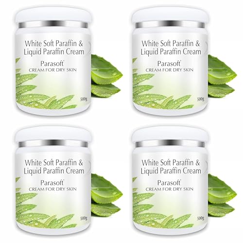 Image of Parasoft Moisturizing Cream with Aloe Vera - 500g (Pack of 4) | Deep Hydration Intense Moisturizer for Dry & Dehydrated Skin, Non-Greasy, All-Season Daily Skincare, Dermatologist Tested, Paraben-Free
