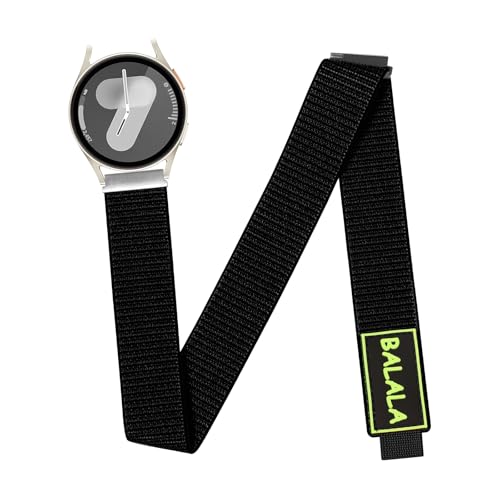 BALALA 22 mm Knöchel/Arm Band Nylon Sports Watch Strap, 22mm Quick Release Smartwatch Straps for Men and Women