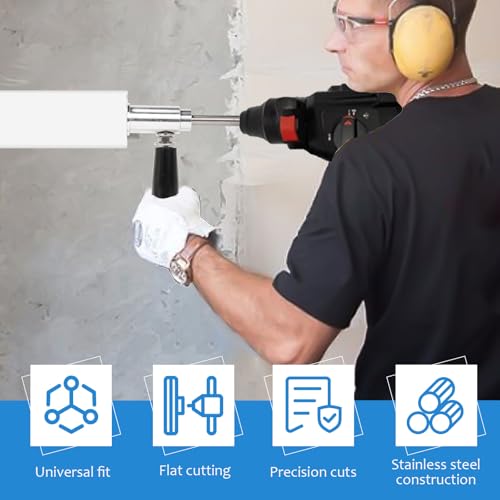 Ruaizel Inside Pipe Cutter for PVC Pipe, Stainless Steel Internal Pipe Cutter Tool, PVC Pipe Inside Cutter for 1-1/2 Inch to 8 Inch PVC Pipe - Image 7