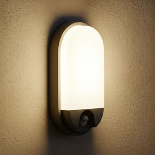 Miratic Lampada da Esterno Con Sensore di Movimento PIR Portata