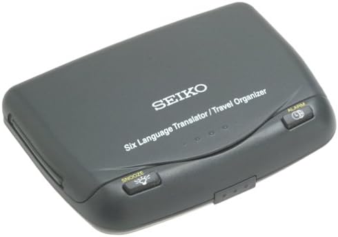 Seiko DF4033 Six Language Translator, Organizer and Travel Alarm
