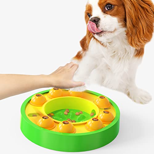 Treat Dispensing Puzzle Toys For Dogs, Spinning Food Dispensing Toys, Improves Pets Digestion, Improve Pets Iq Toys #TOP7