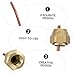 DOITOOL Capillary Tubing Assembly Industrial Tubing Connector for Refrigerators Units