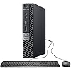 Dell OptiPlex 7060 Micro PC | Intel Core i5-8500T | 32 GB de RAM | SSD de 1 TB | Windows 11 Pro | Wi-Fi+ BT | Mini computadora de escritorio (renovada (32 GB de RAM + 1 TB SSD)