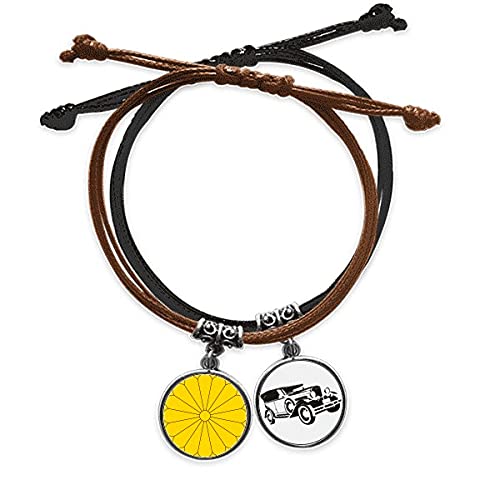 Bracelet Japon emblème national, le bijou en cuir idéal pour vos voyages et sorties