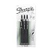 Sharpie Pen RT Retractable Grip Medium Point Pens, 3 Colored Ink Pens (1800140)