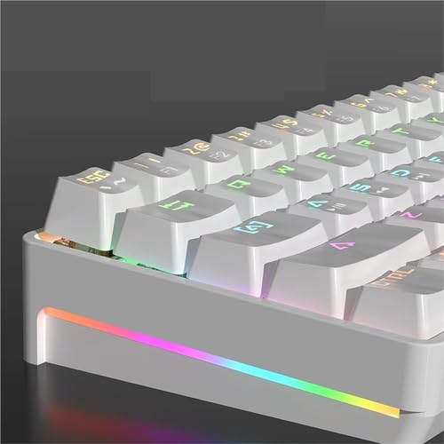 Clavier mécanique filaire à 61 touches remplaçable à chaud MK61-HEI - 3