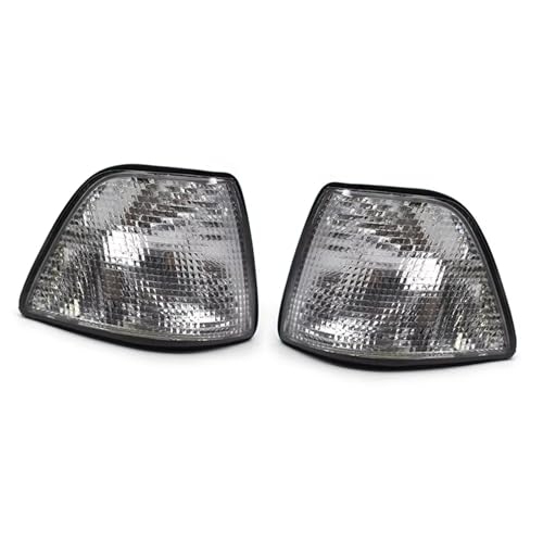 Clignotant rétroviseur haut de gamme avec lentille blanche pour BMW E36 M3 318i