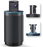 KanDao Meeting 360 Video Conference Camera, 8K Captured 1080P 360 Degree Meeting Room Camera, 8*Mics, 20W Speaker, Smart Tracking Zooming