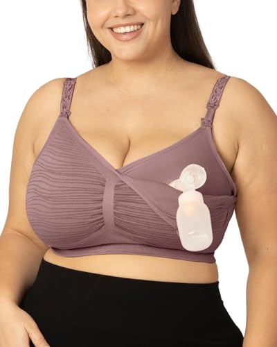 Image of Kindred Bravely Sublime Pumping Bra Hands Free, Adjustable Pumping & Nursing Bra with EasyClip for All Breast Pumps