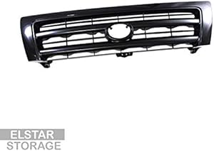 CarPartsDepot New Black Front Grille Compatible with 1998 1999 2000 TOYOTA Tacoma Pickup Truck Fits TO1200211 5310004110C0