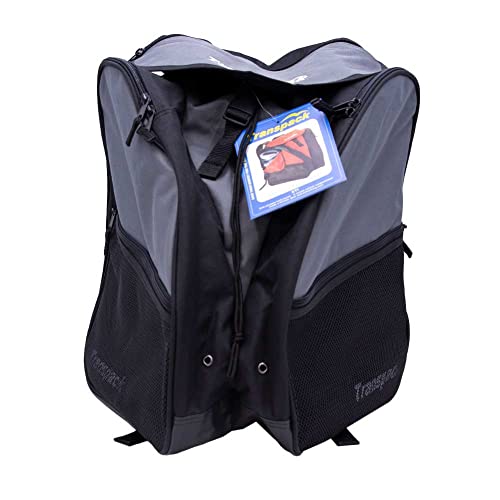 TRANSPACK Ski Vault Pro Double Rolling Ski Bag – Padded, Water-Resistant, Adjustable Length