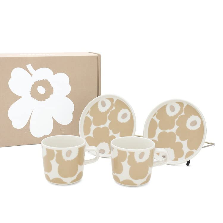 マリメッコ　プレート　カップ　3セット　美品 marimekko 【並行輸入品】マリメッコ ギフトセット スクエア