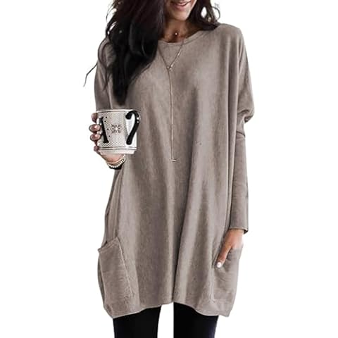Poetsky Women's Cozy Tunic Cover