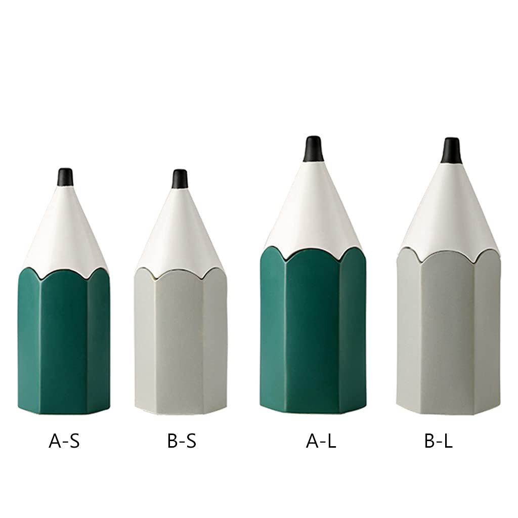 Porte-crayons en céramique en forme de stylo, multi-usage, pot à crayons, organisateur de bureau, pot à ustensiles de maison, pot de rangement artificiel, tasses de rangement en céramique avec