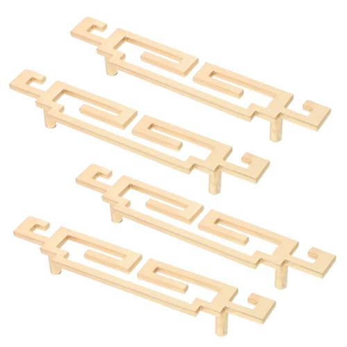 jojofuny Manijas Metálicas de Estilo Chino para Armarios Tiradores Resistentes para Muebles y Diseño Duradero y Antióxido de Distancia