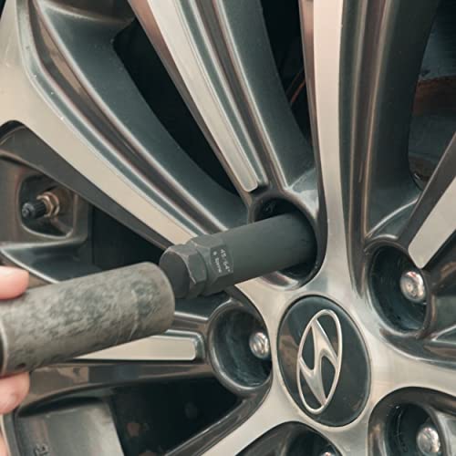 Image of ABN Wheel Lock Removal Tool Kit Lug Nut Key Set 16p SAE /Metric Master Lug Key Wheel Lock Kit