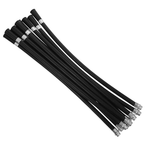 WHAMVOX 10 pièces Flexible Extincteur avec Buse Standard pour Extincteurs à Eau Tuyau Résistant Plastique pour Usage Domestique et Bureau Remplacement Fiable