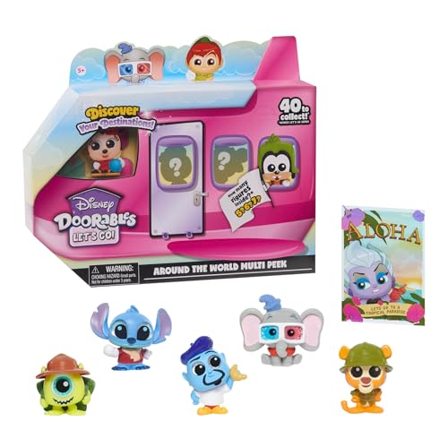 DOORABLES Let's Go Blind Bag Collectible Figures Series 1, Includes 5-7 Figures, 1.5-inch Collectible Figurines, Kids Toys for Ages 5 Up by Just Play