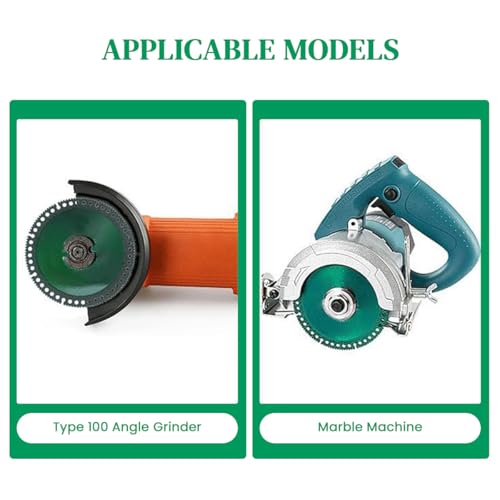 Image of Serplex Multi-function Cutting Disk for Grinder 4 inch Indestructible Disc Compatible with Grinder, Multifunctional Cutting Saw Blade, Composite Cutting Discs for PVC Pipes, Stone, Ceramic, Wood