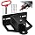 Zero Turn Lawn Mower Hitch with 2" Receiver, 6mm Thicker Heavy Duty Steel Bolt On Trailer Hitch Receivers with Chain Slot, 1/2 inch Magnetic Trailer Hitch Pin