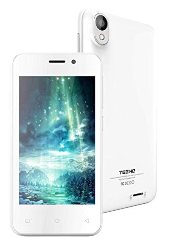 A1 Smartphone ohne Vertrag - 4.0 Zoll 1GB+8GB Handy - 4G Dual SIM Android 10 (Weiß)