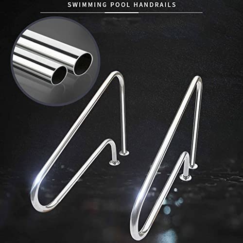 Rail de piscine en inox pour escalier de bassin extérieur - 5