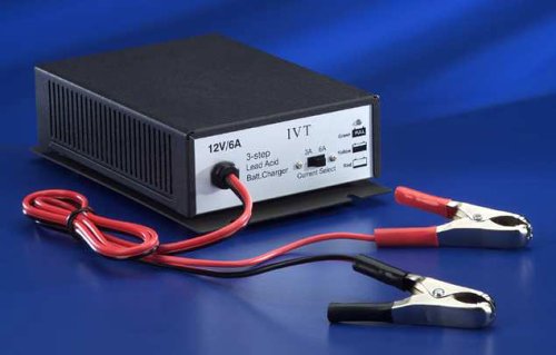 IVT  Mesa automático de 3 Niveles de Carga 12 V 4 A, 8 A conmutable