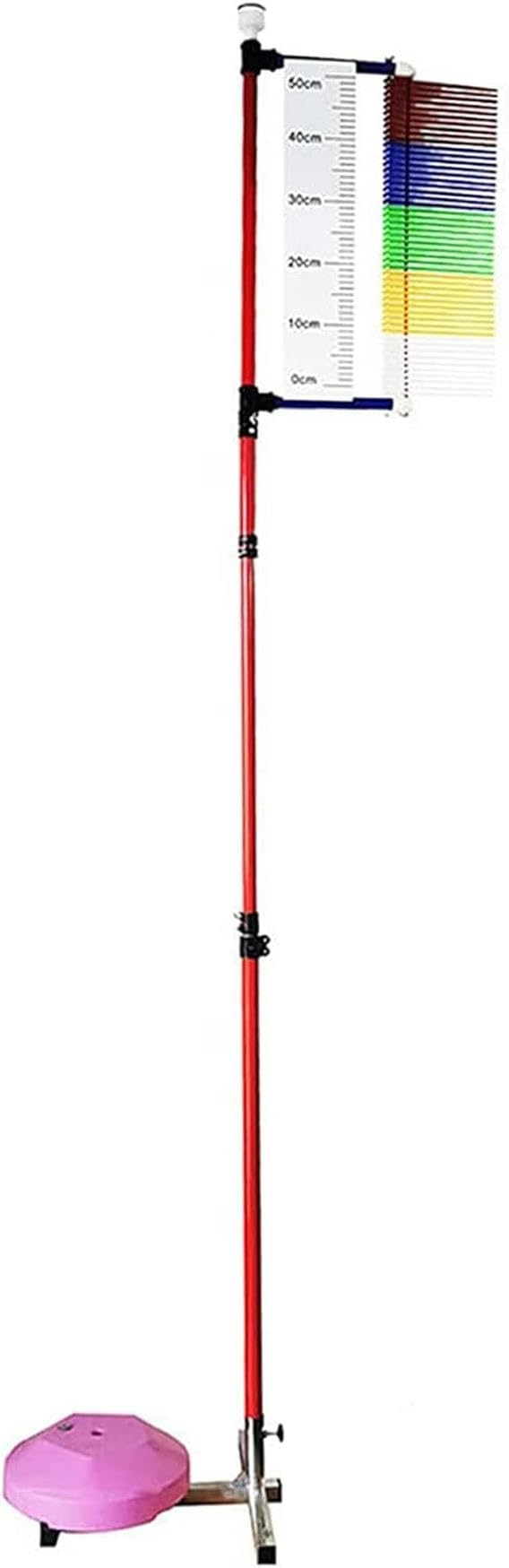 Probador de salto vertical ajustable para entrenamiento de baloncesto y bádminton
