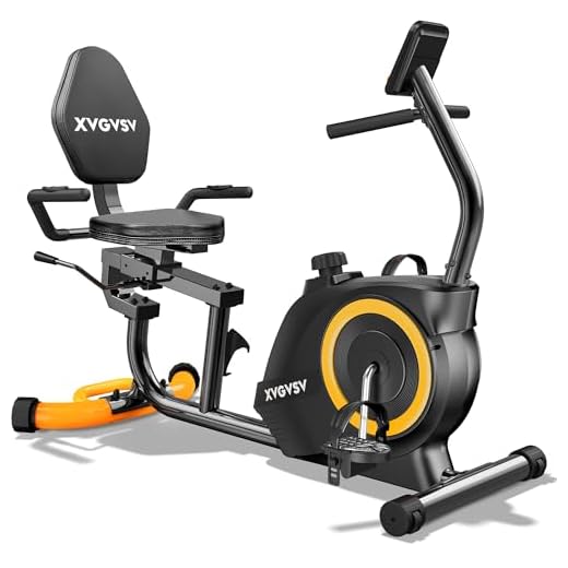 Recumbent Exercise Bike with LCD Display