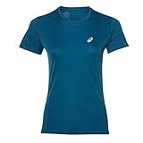 CAMISETAS ASICS Camiseta Silver SS Top Azul Mujer