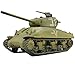 Yxxc Kits de Modelos para Adultos Modelo de plástico de Tanque Fundido a Escala 1/72, Tanque Mediano US M4A1 76W, Juguetes y Regalos Militares, 3.9 Pulgadas X1.5 Pulgadas