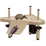 Conception De l'Île Flottante : La plate-forme pour tortues flotte naturellement en fonction de la profondeur de l'eau, maintenant une flottabilité optimale à tout moment. Sa grande surface est dotée de marches à motifs, facilitant l'accès des tortues à la terre ferme