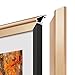 VueFrame TV Frames 55” Deco Alloy Bezel Only for Samsung The Frame TVs, Modern & Minimalist Styles from TV to Art, Interchangeable Bezels for Home Decor, Easy Installation (Fits 2021-2025 Frame TVs)