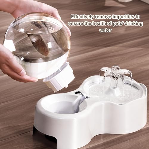 Fuente de agua y comedero inteligente para gatos y perros miniatura 4